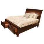 B851 - BALTIMORE - King Bed - CHERRY
