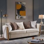 1725 - Chanel Creme- Sofa