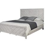 Denver King Bed Rustic Natural