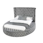 B423 - HAZEL - King Bed - GREY