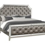 B1191 - HARMONY - King Bed - SILVER