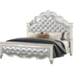 B1381 - MILAN - King Bed - MILKY WHITE