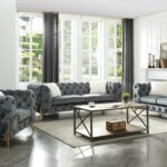 L3425 - Moderno 3 pc living set - Grey