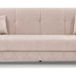 SULTAN Beige Klick Klack Sofa Bed