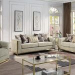 L5625 - ALANA 3 pc living set Beige