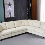 11. 2493 – SECTIONAL SOFA SET- BEIGE