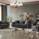 313 – SOFA SET – GREY