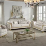 387 – STATIONARY SOFA SET