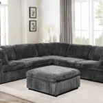 2. 6536 – SECTIONAL SOFA – GREY