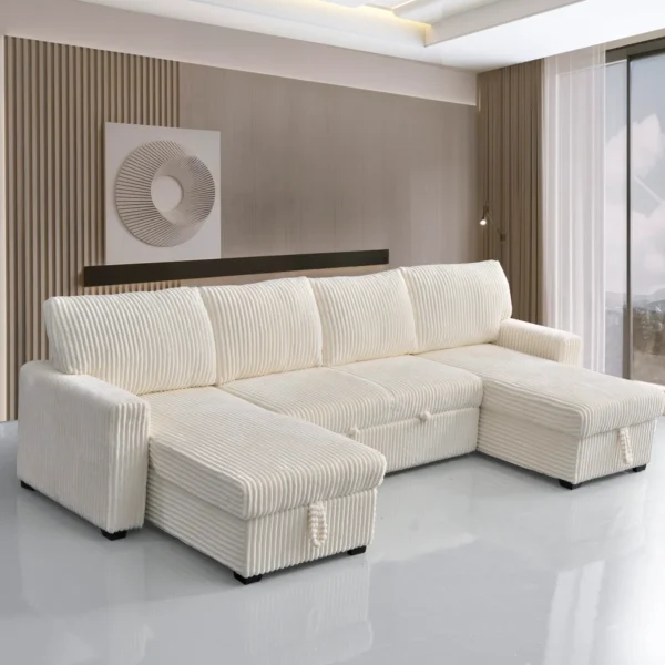504 – SECTIONAL SET – BEIGE