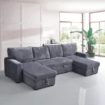 504 – SECTIONAL SET – GREY