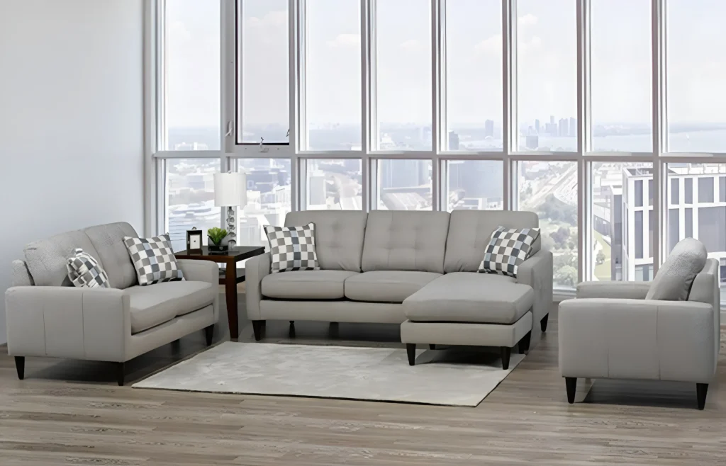 4326 Rebel Ash wood-look flooring with natural ash tones and realistic wood grain texture for modern interiors