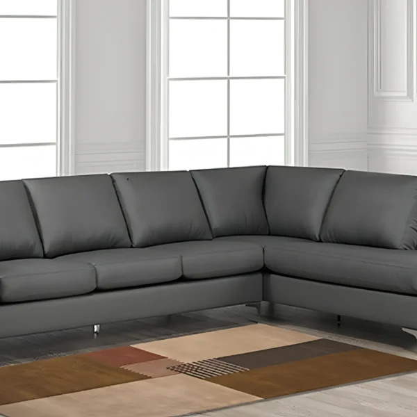 9814 Florance Charcoal wood-look flooring with rich charcoal finish and realistic wood grain texture