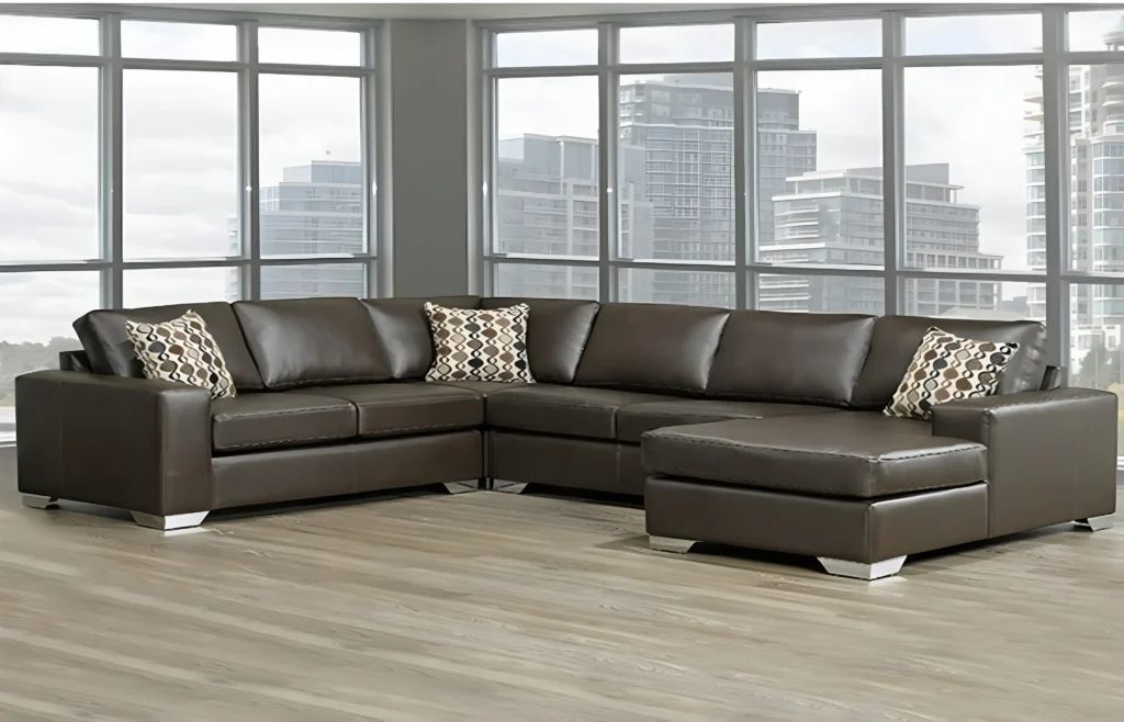 9821 Zurich Chocolate wood-look flooring with rich chocolate brown tones and realistic wood grain texture