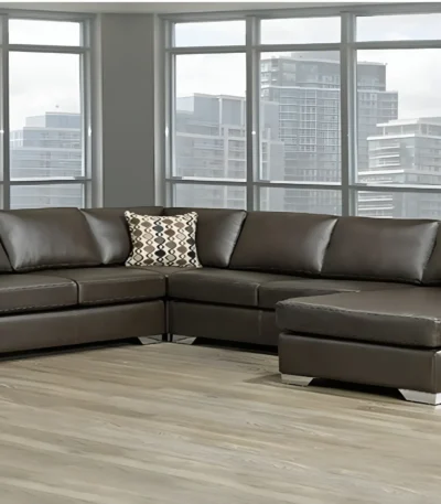 9821 Zurich Chocolate wood-look flooring with rich chocolate brown tones and realistic wood grain texture