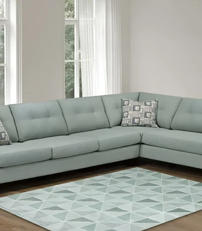 9825 Truffle Sage wood-look flooring with elegant sage tones and realistic wood grain texture