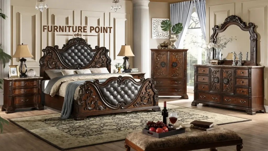 Austin Cherry Bedroom Set