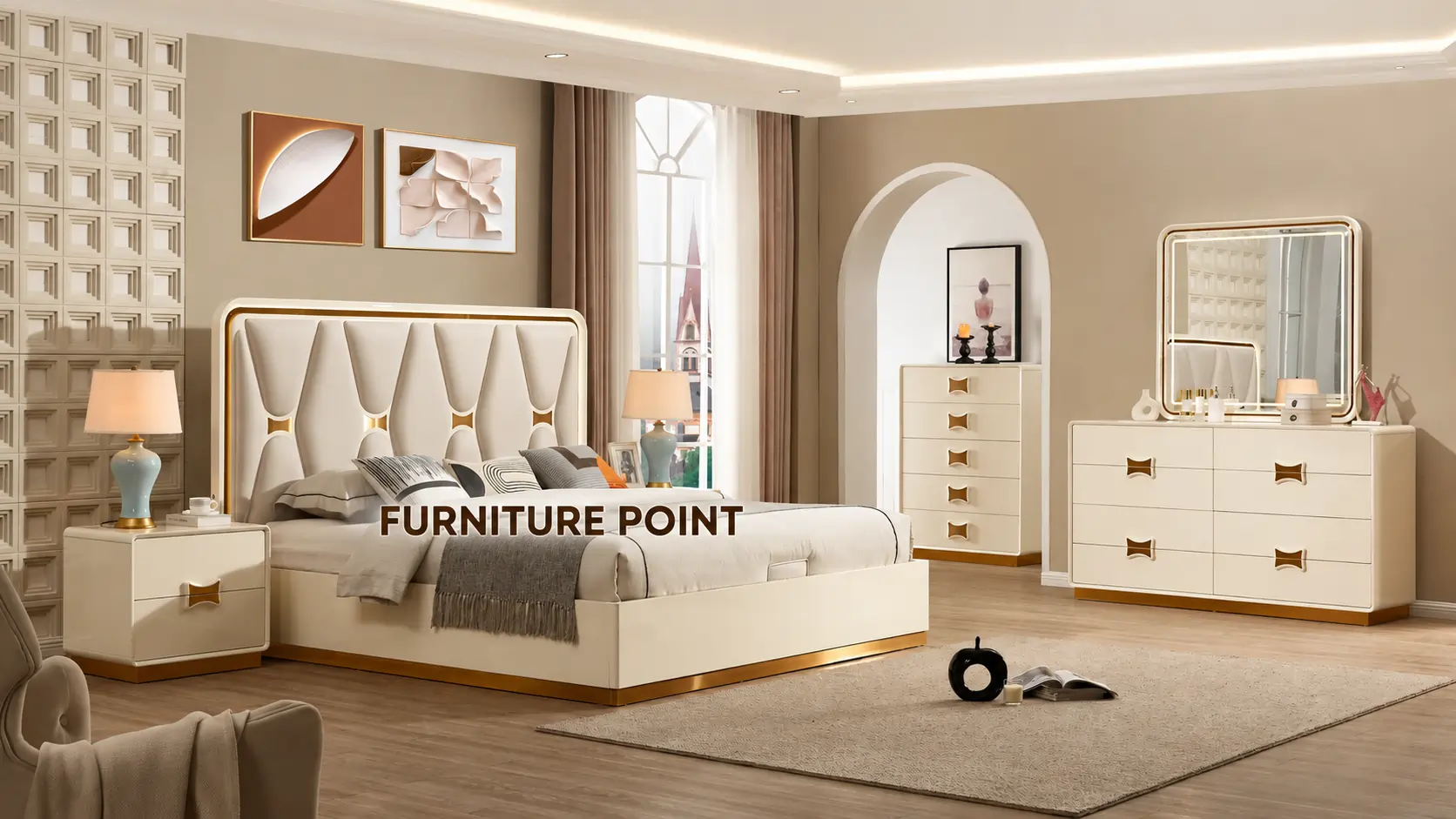 Venus Lift-Top Bedroom Set Venus Lift-Top Bedroom Set
