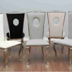 Crown Silver Dining Chairs